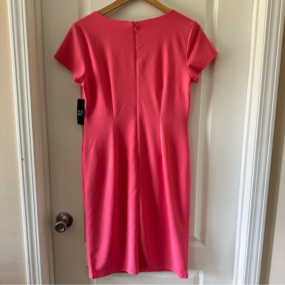 New New York & Company pink midi dress - Picture 2 of 7